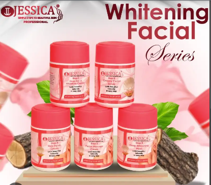 Jessica Ultra Whitening Facial Kit – 5 Steps Medium Pack – 250g