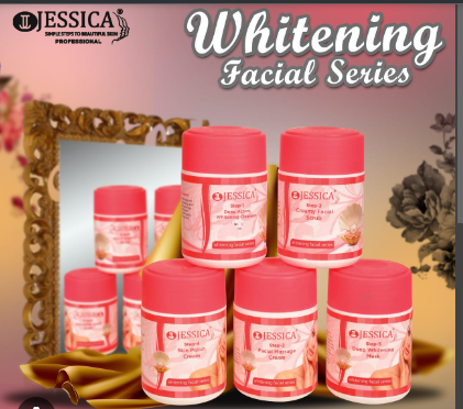 Jessica Ultra Whitening Facial Kit – 5 Steps Medium Pack – 250g