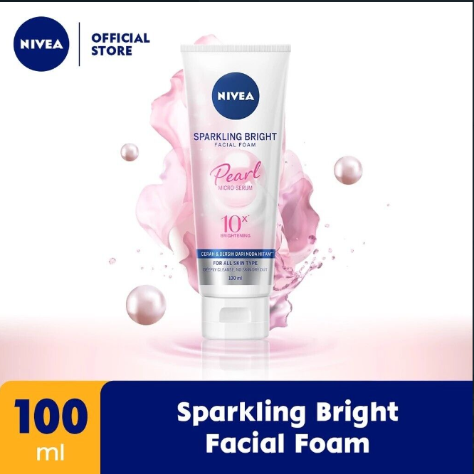 Nivea Sparkling Bright Facial Foam