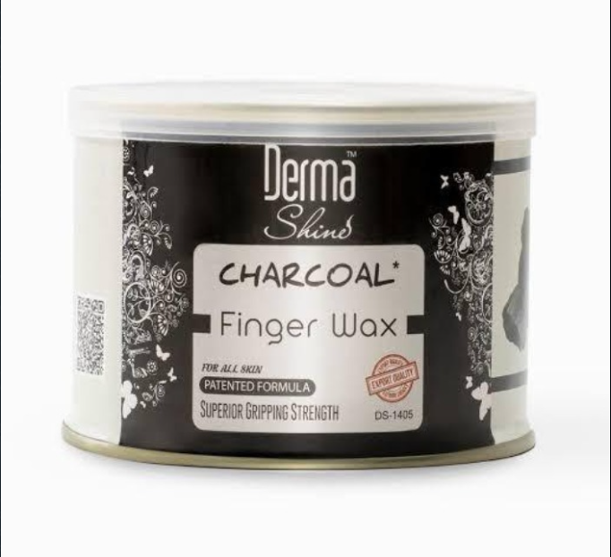 DERMA SHINE Charcoal Finger Wax 250g  