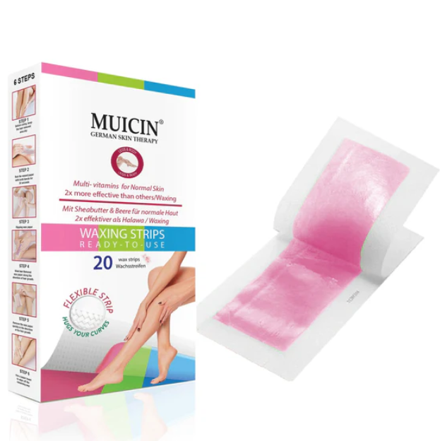 MUICIN - Hair Removal Wax Strips Pack