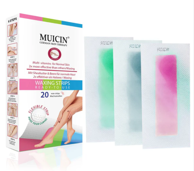 MUICIN - Hair Removal Wax Strips Pack