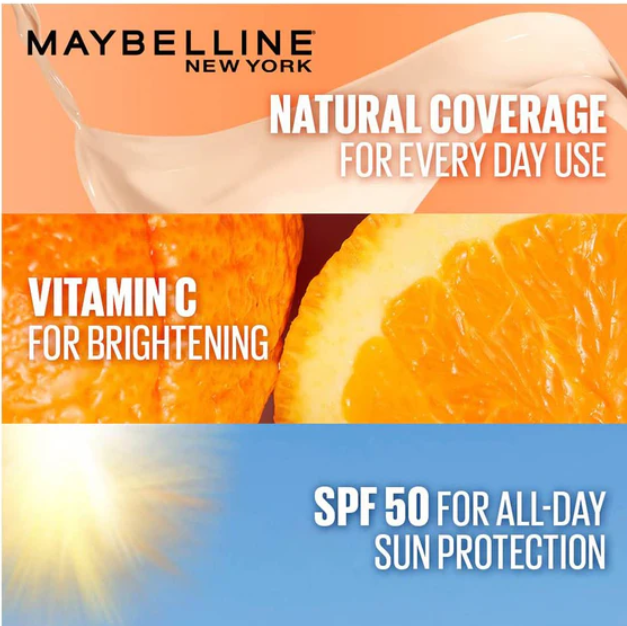 Maybelline Fit Me Fresh Tint Vit C + Spf 50- 30Ml Shade 01