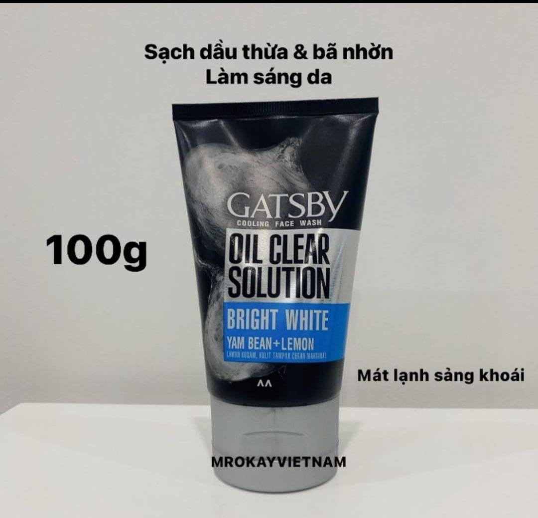 GATSBY Cooling Face Wash