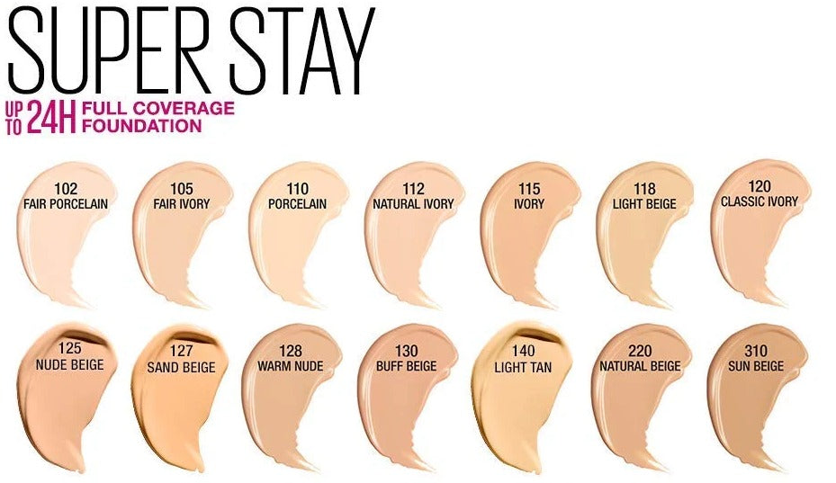 Maybelline Superstay Foundation